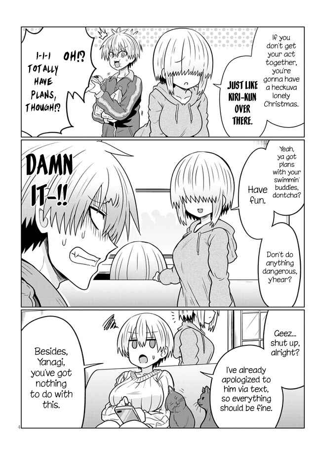 Page 4 Chapter 64 Uzaki-chan wa Asobitai!