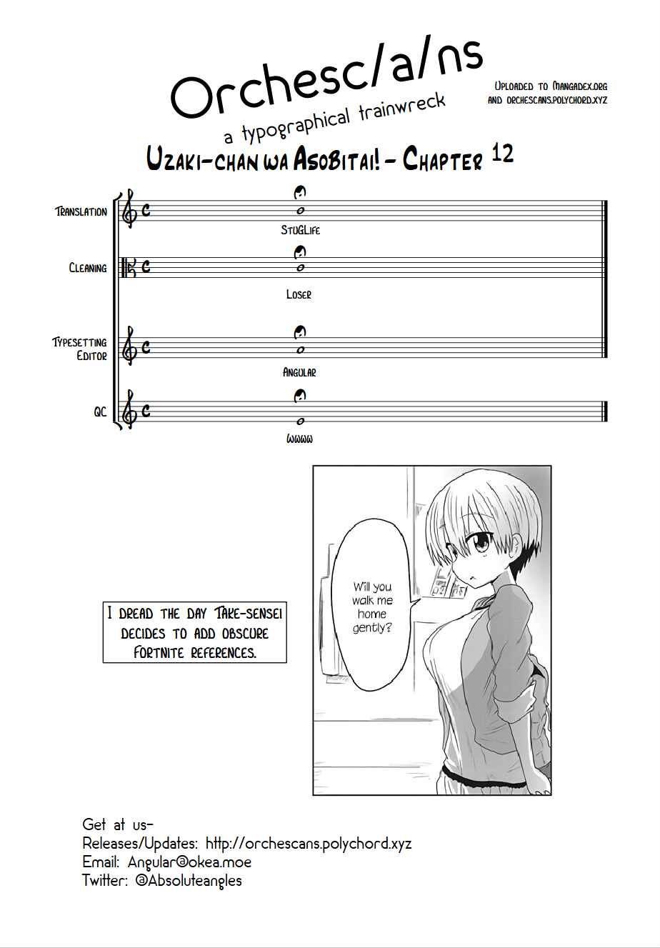 Page 10 Chapter 13 Uzaki-chan wa Asobitai!
