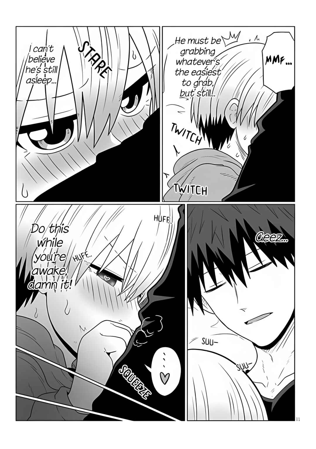 Page 11 Chapter 104 Uzaki-chan wa Asobitai!