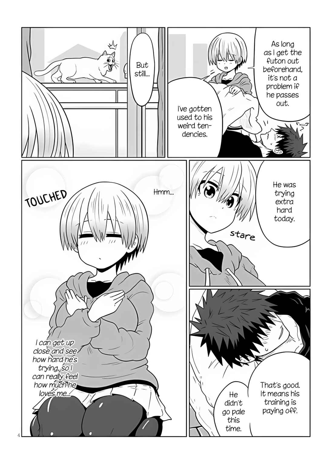 Page 4 Chapter 104 Uzaki-chan wa Asobitai!