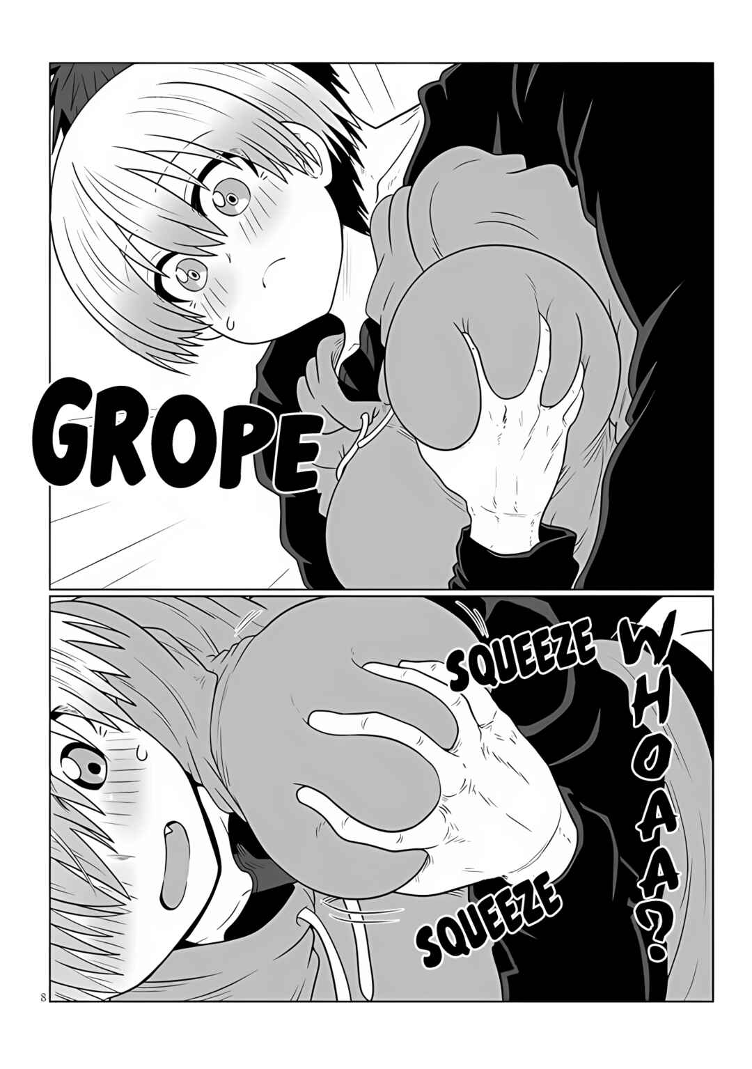 Page 8 Chapter 104 Uzaki-chan wa Asobitai!