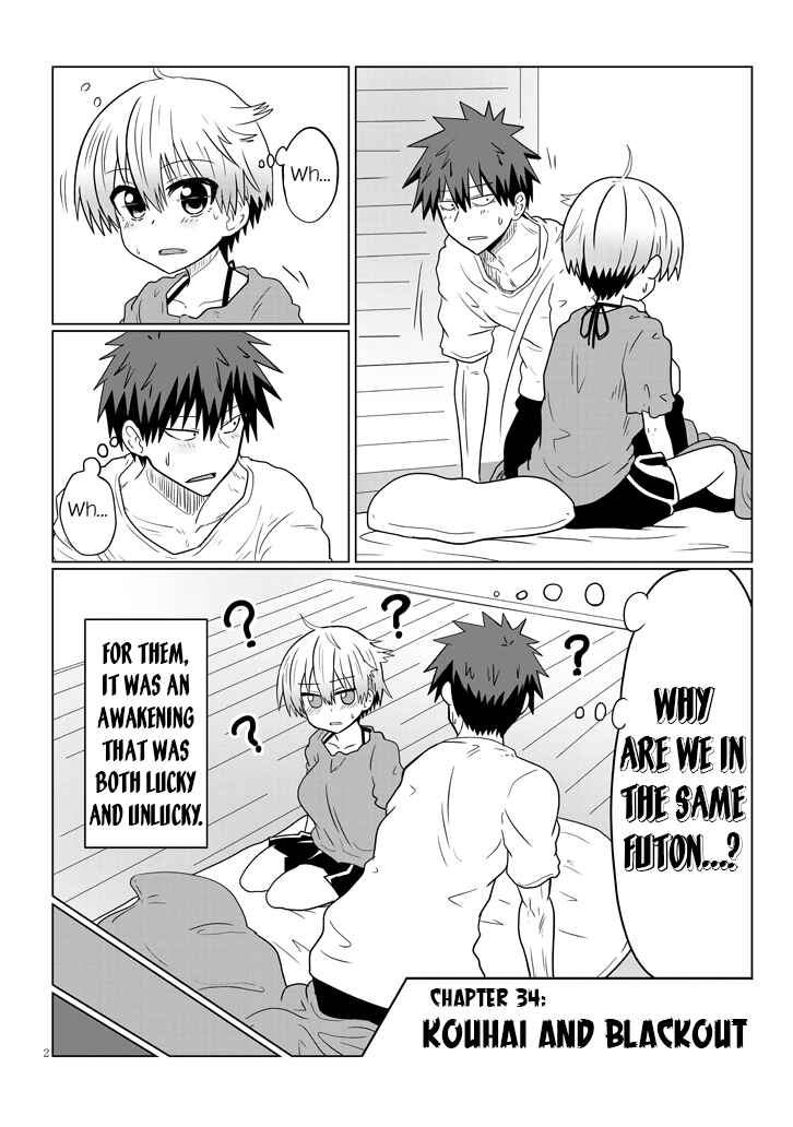 Page 2 Chapter 34 Uzaki-chan wa Asobitai!