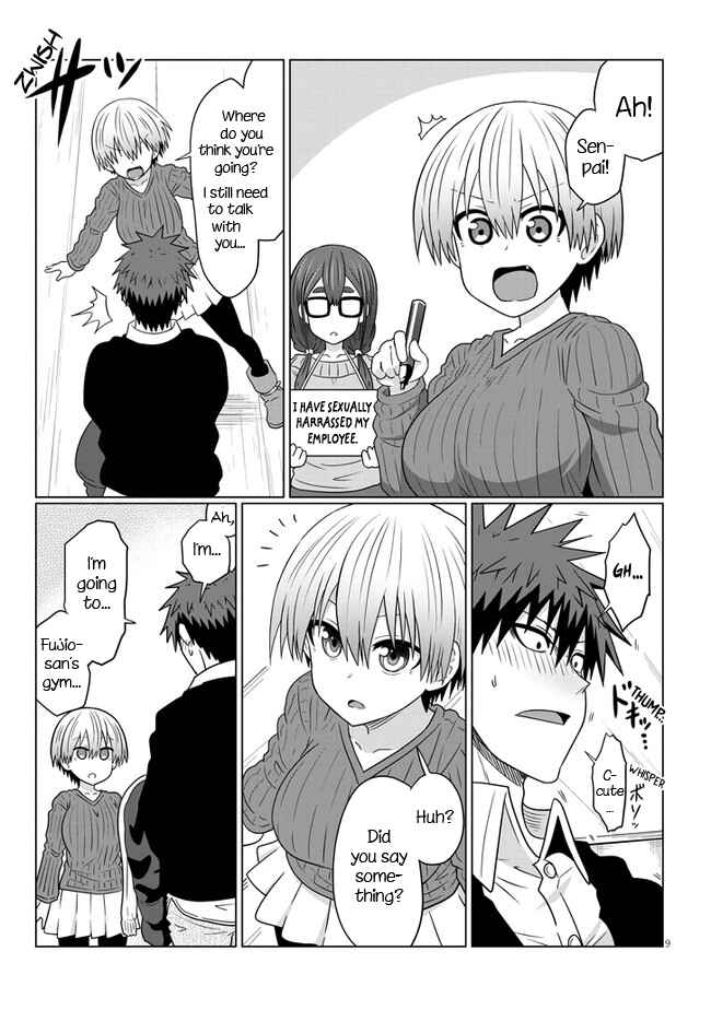 Page 9 Chapter 71 Uzaki-chan wa Asobitai!