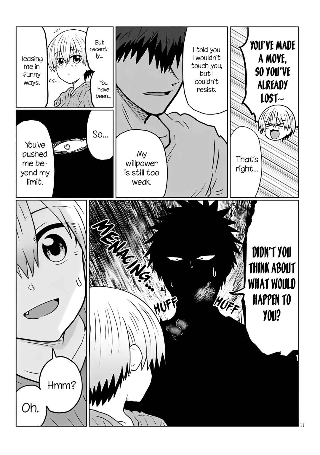 Page 11 Chapter 114 Uzaki-chan wa Asobitai!