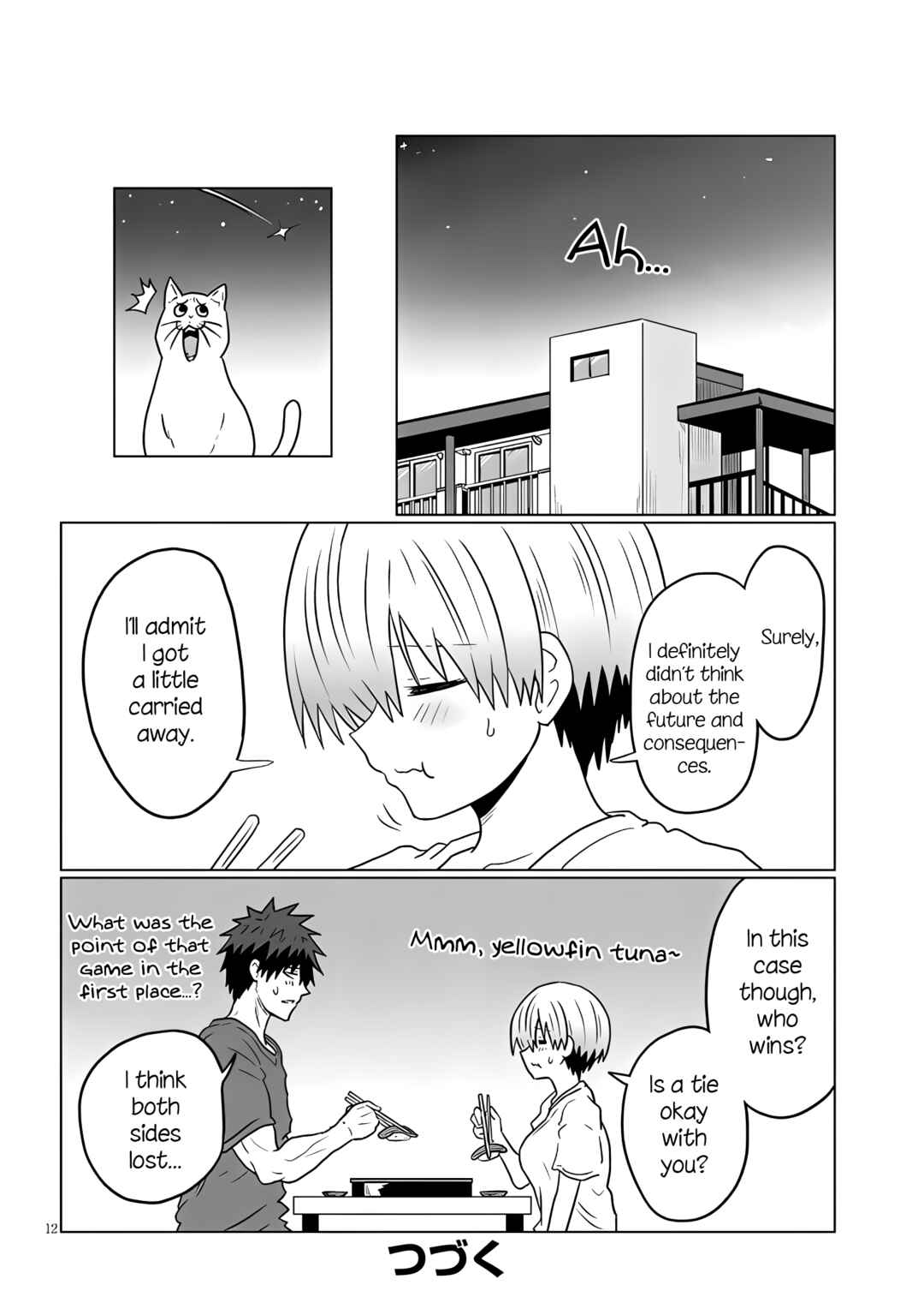 Page 12 Chapter 114 Uzaki-chan wa Asobitai!