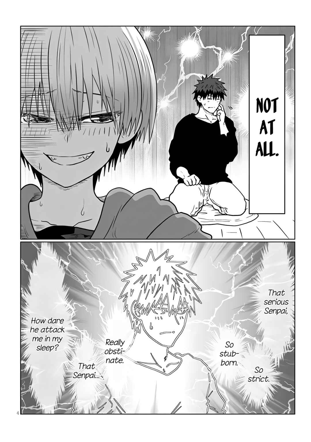 Page 4 Chapter 114 Uzaki-chan wa Asobitai!