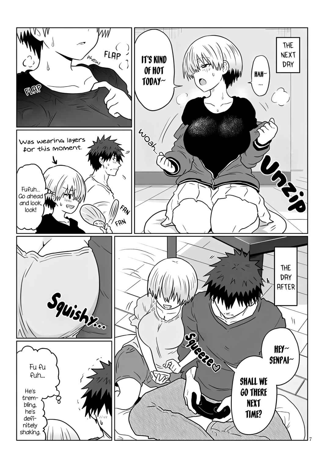 Page 7 Chapter 114 Uzaki-chan wa Asobitai!
