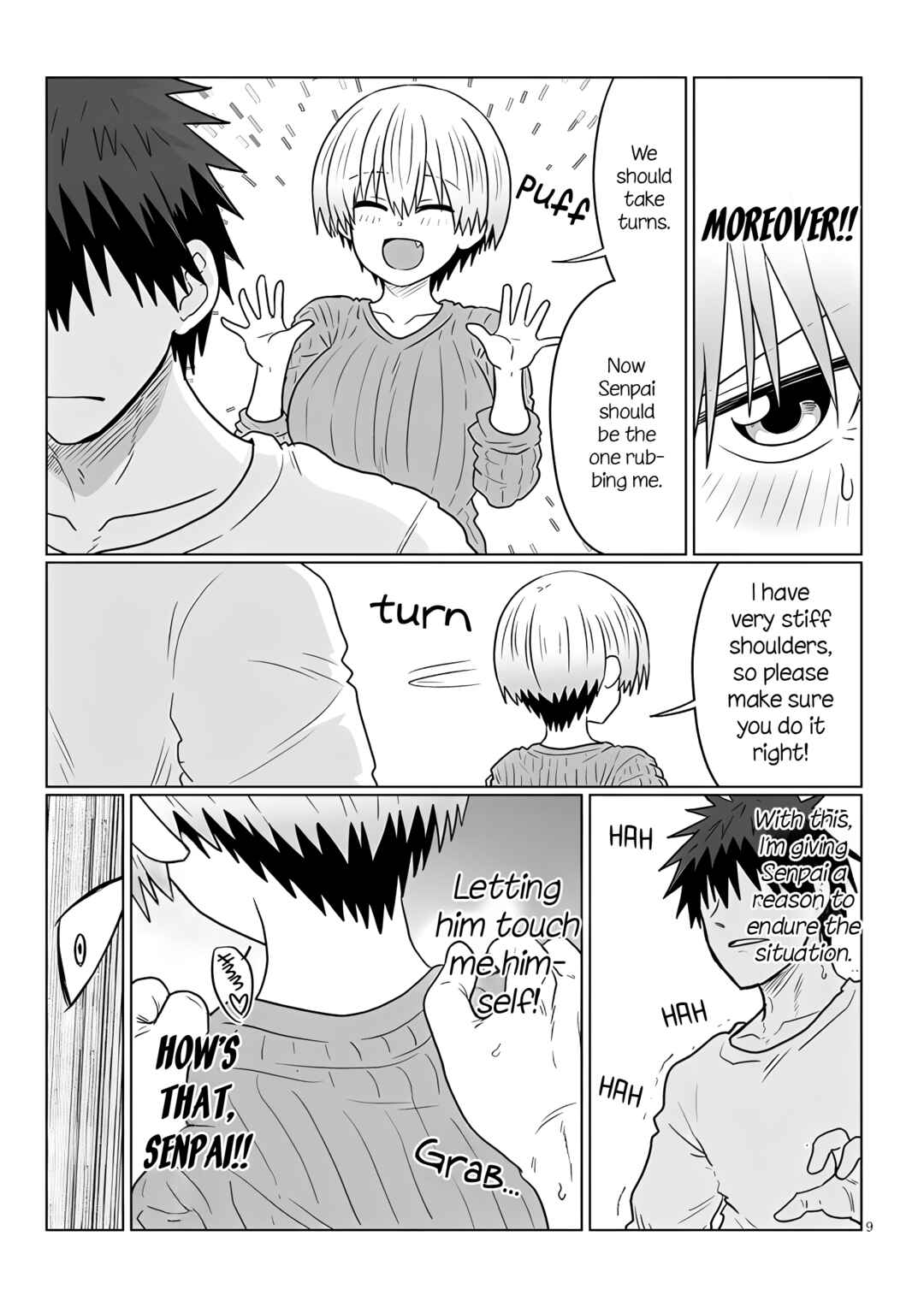 Page 9 Chapter 114 Uzaki-chan wa Asobitai!