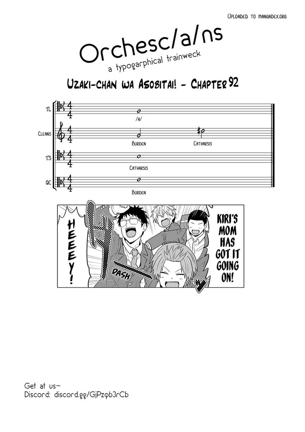 Page 13 Chapter 92 Uzaki-chan wa Asobitai!