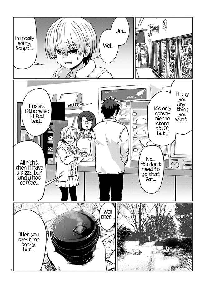 Page 8 Chapter 92 Uzaki-chan wa Asobitai!