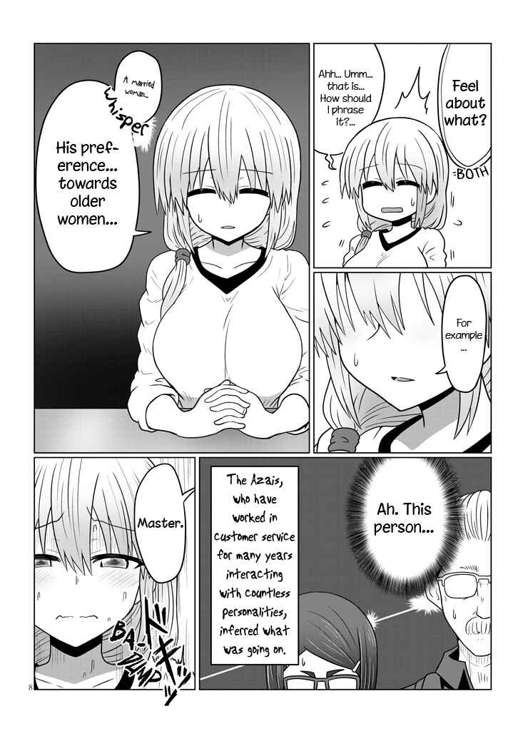 Page 8 Chapter 25 Uzaki-chan wa Asobitai!