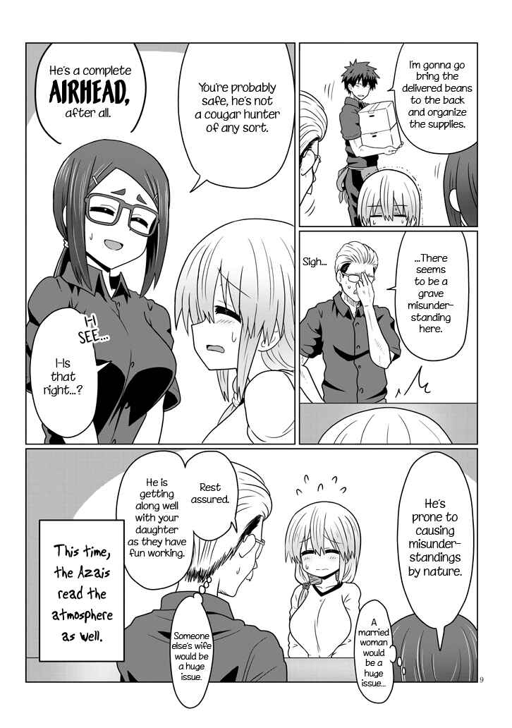 Page 9 Chapter 25 Uzaki-chan wa Asobitai!