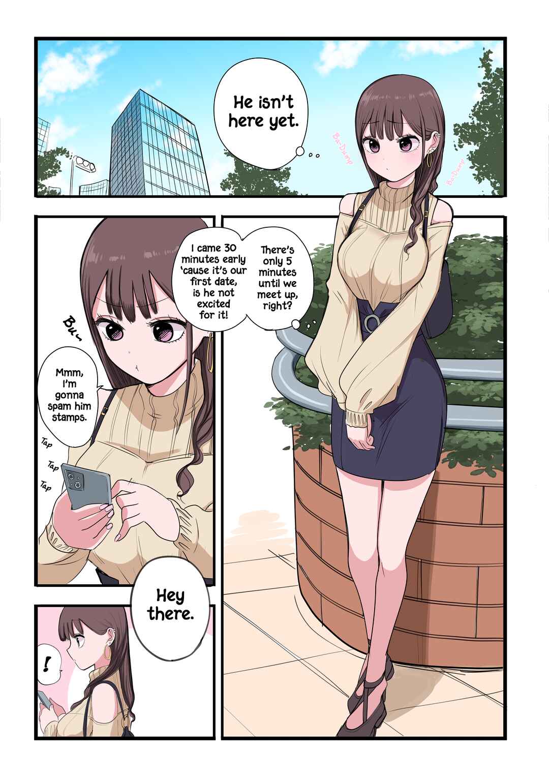 Page 1 Chapter 20 Tookago ni Menhera ni Naru Gyaru