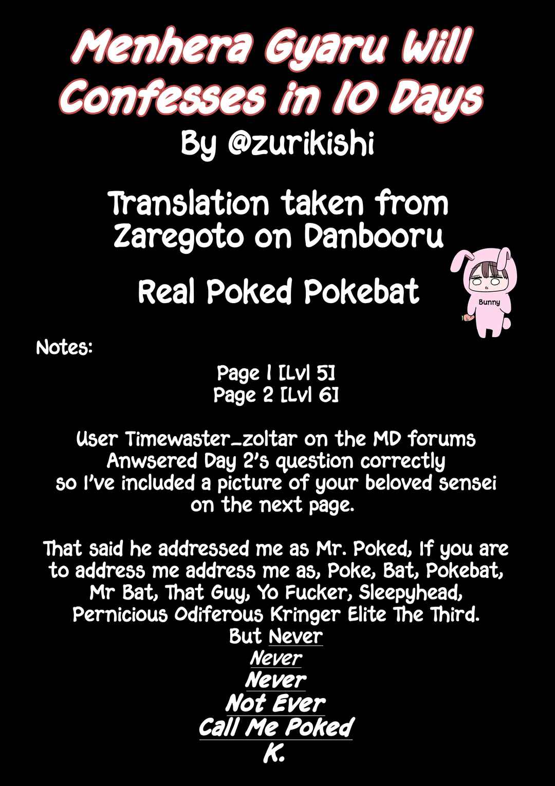 Page 5 Chapter 14 Tookago ni Menhera ni Naru Gyaru
