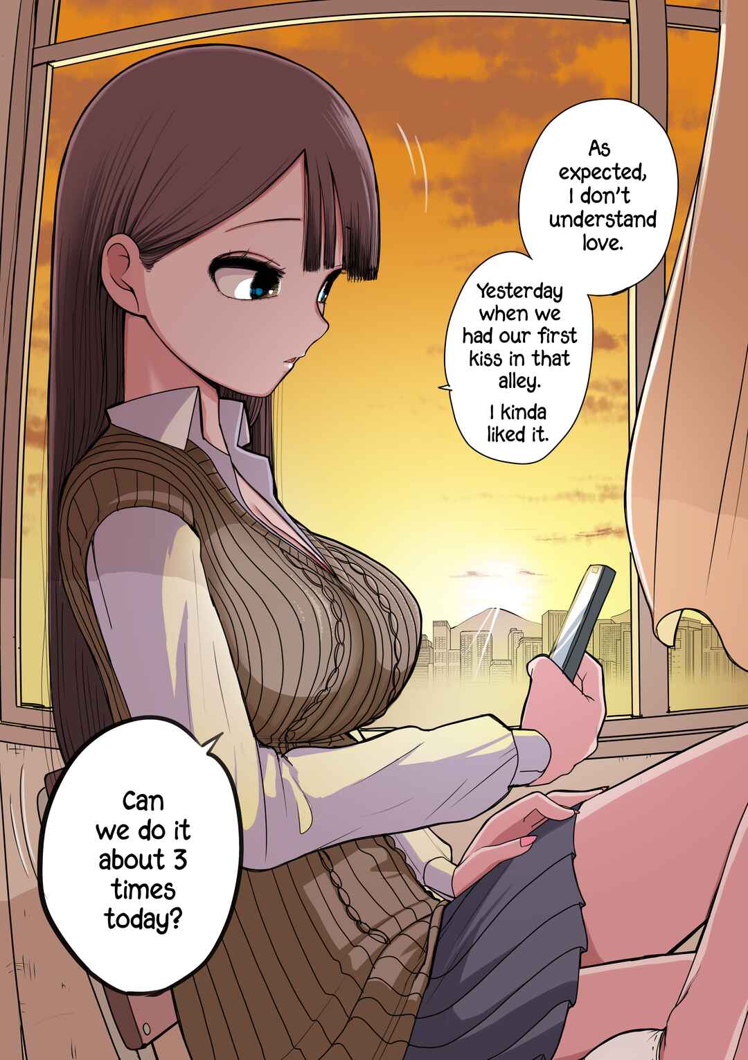 Page 1 Chapter 4 Tookago ni Menhera ni Naru Gyaru