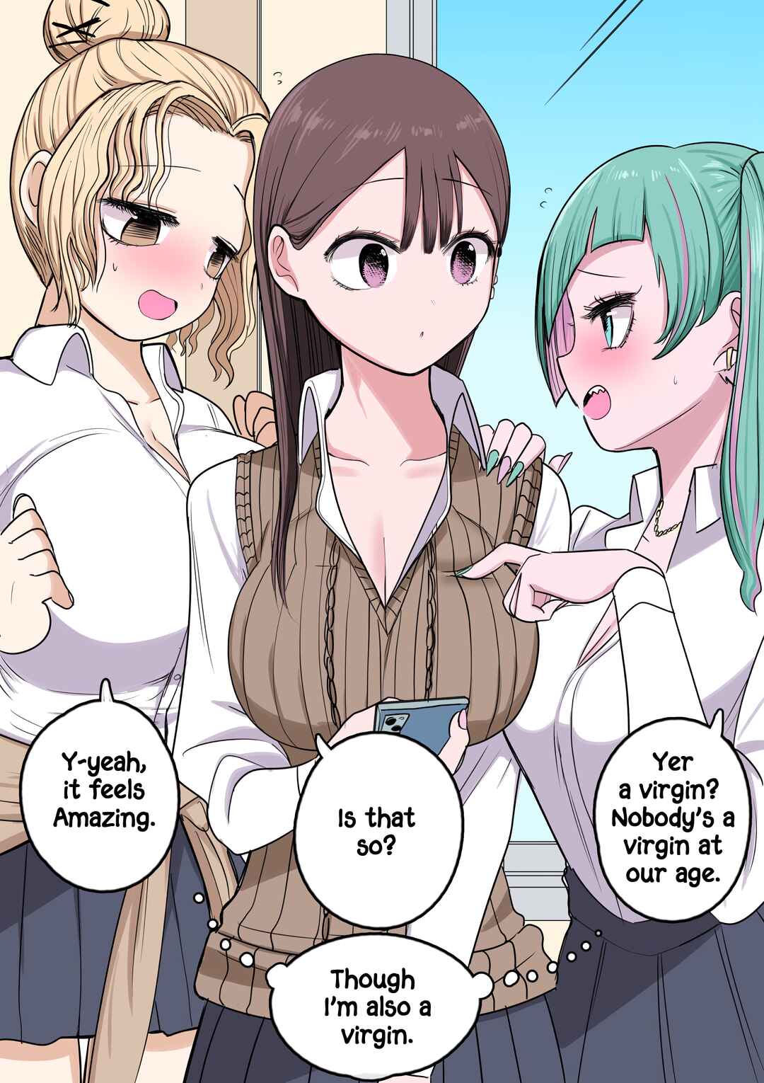 Page 1 Chapter 0 Tookago ni Menhera ni Naru Gyaru