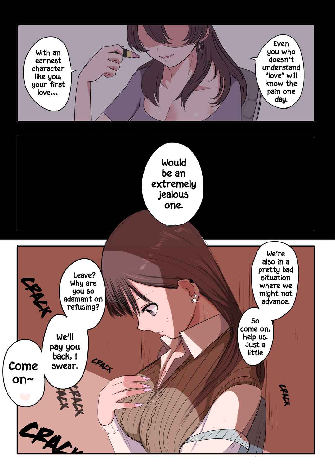 Page 13 Chapter 10 Tookago ni Menhera ni Naru Gyaru