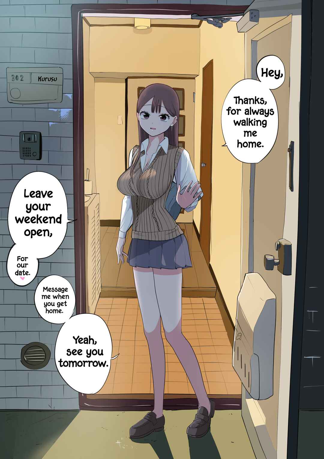 Page 2 Chapter 9 Tookago ni Menhera ni Naru Gyaru