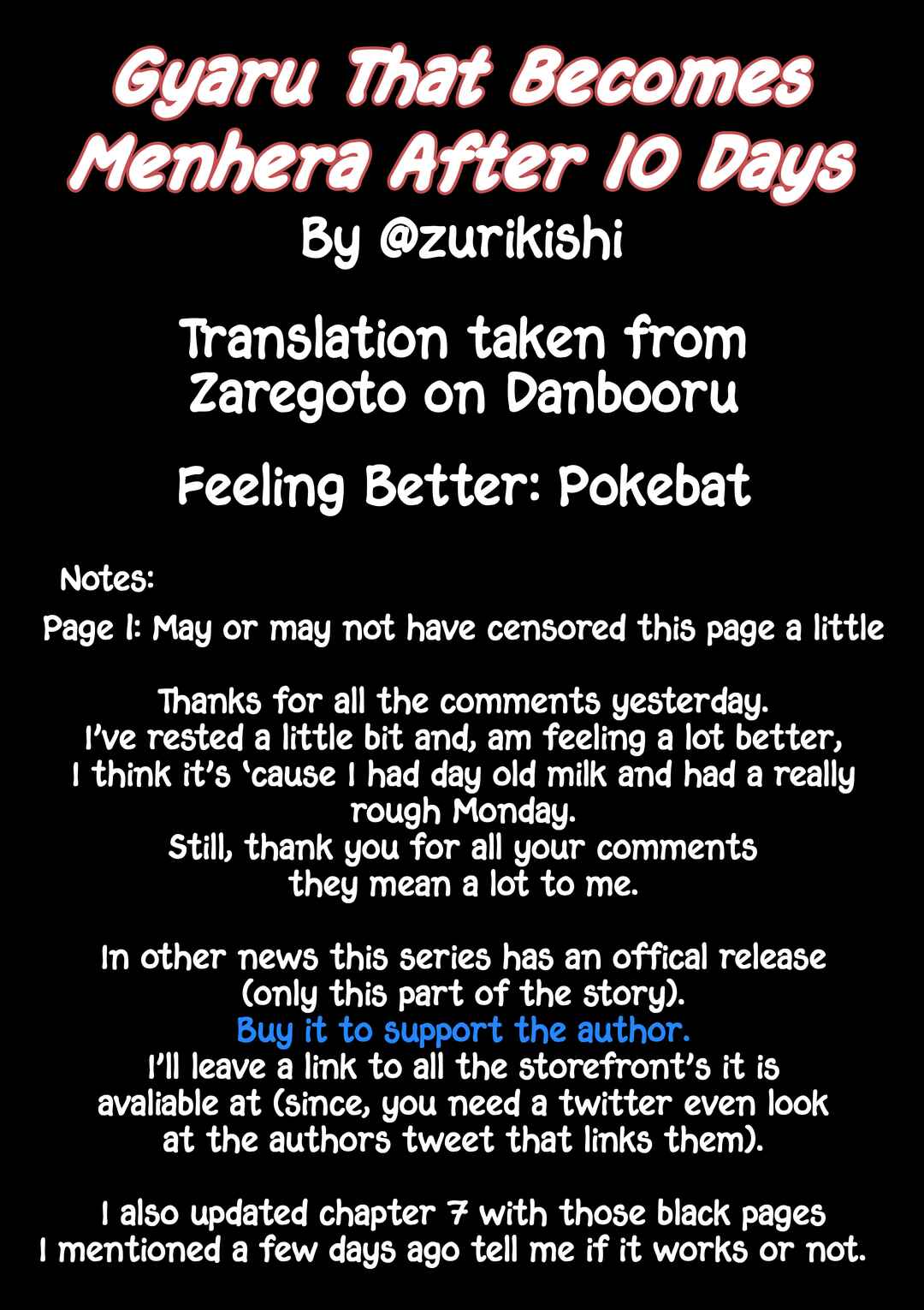 Page 4 Chapter 9 Tookago ni Menhera ni Naru Gyaru