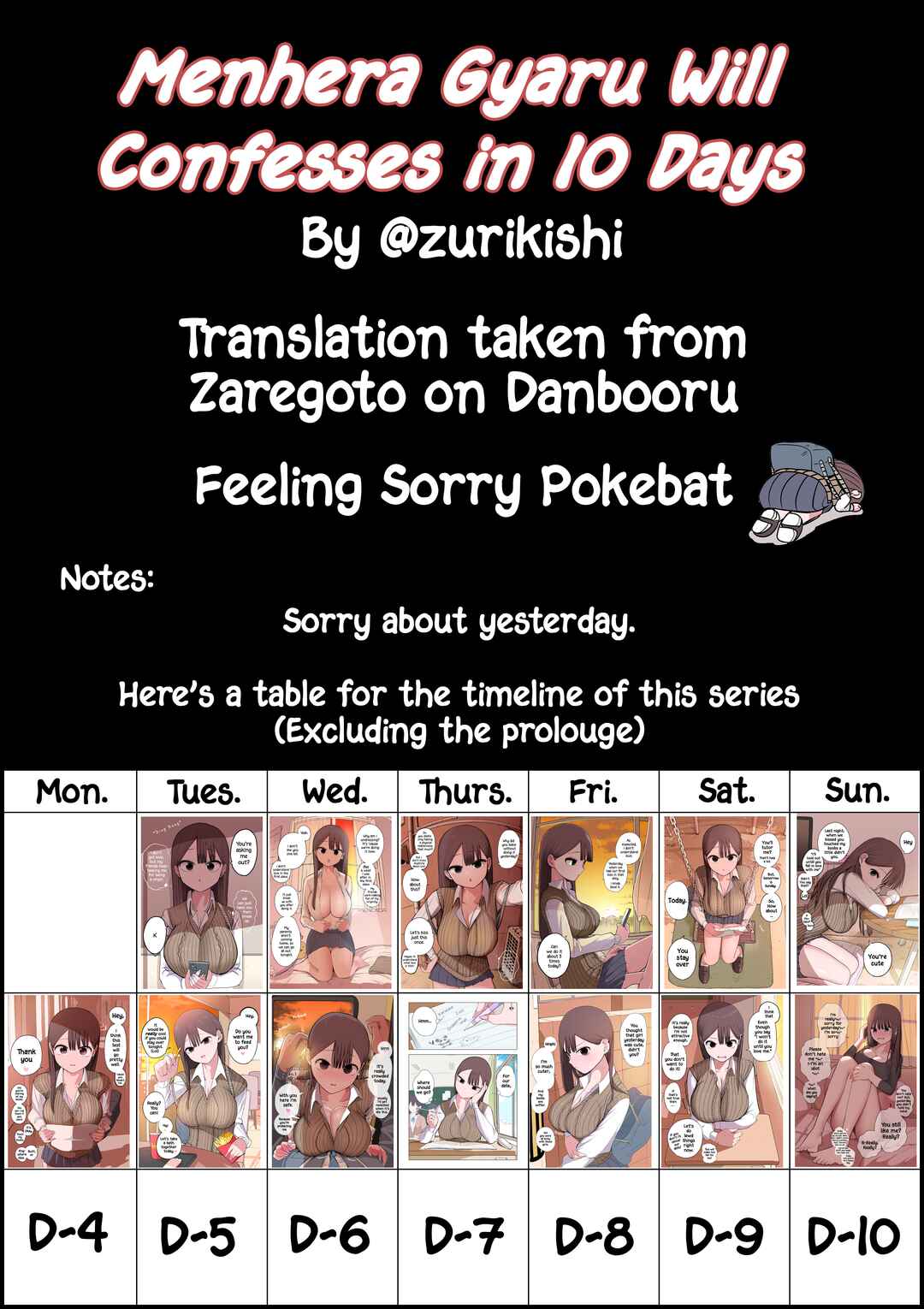 Page 4 Chapter 13 Tookago ni Menhera ni Naru Gyaru
