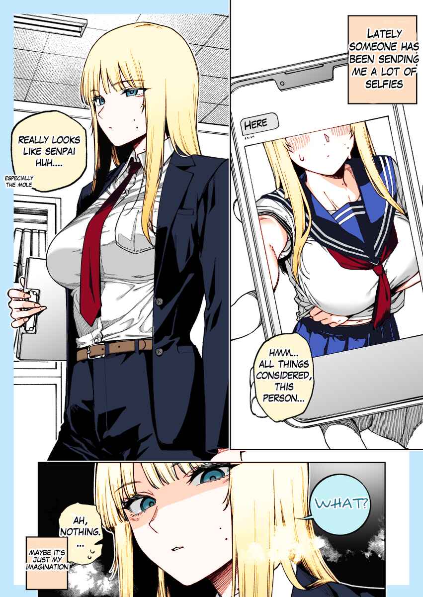 Page 2 Chapter Unknown_db92 Kinmuchuu ni Senpai Rashiki Hito no Shashin ga Takusan Okuraretekurun desu ga... (Fan Colored)