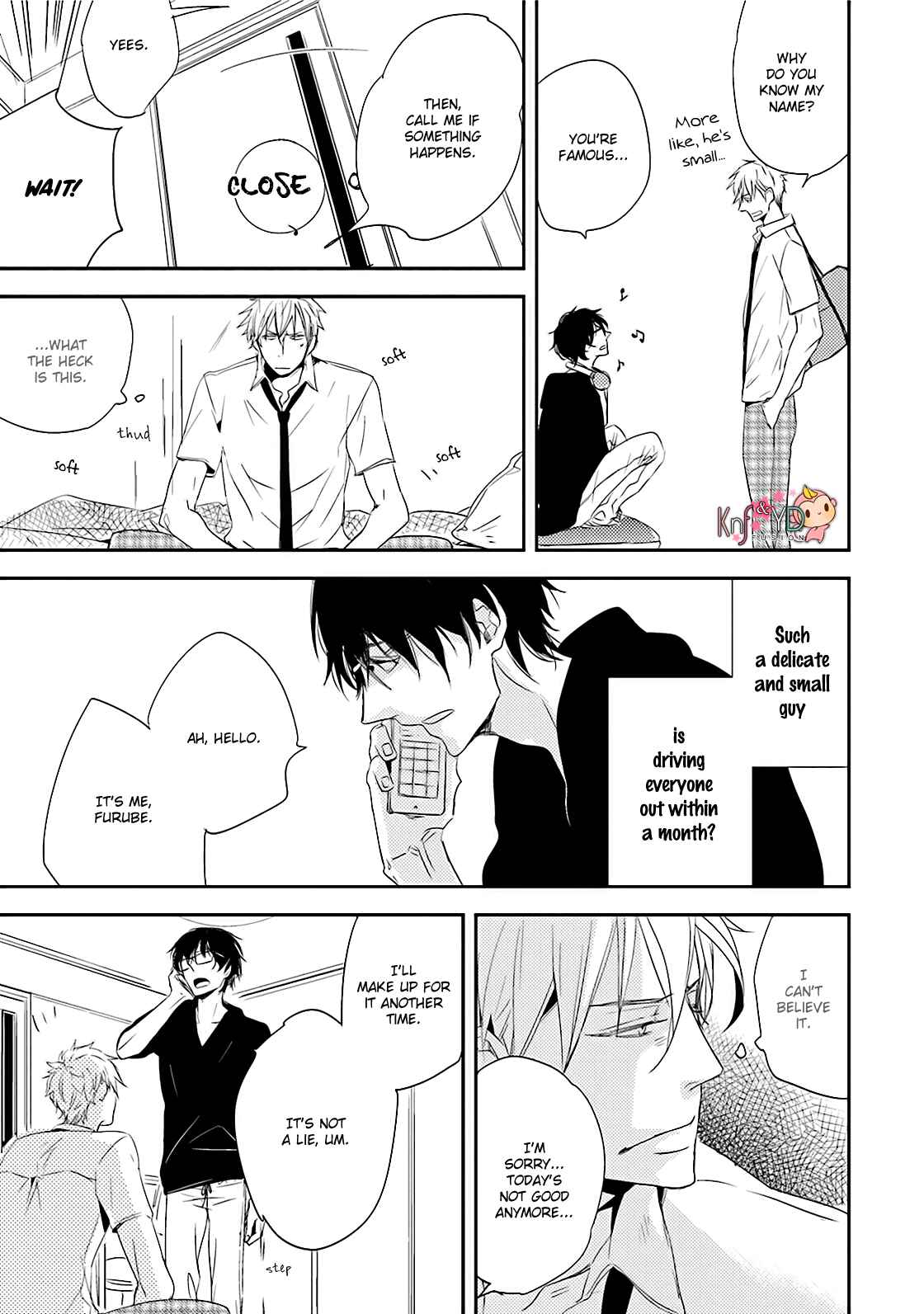 Page 14 Chapter 1 Doukyonin no Tenohira de
