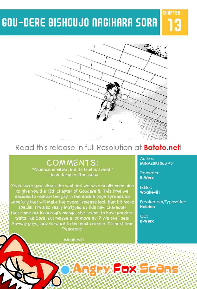 Page 41 Chapter 13 Gou-dere Bishoujo Nagihara Sora