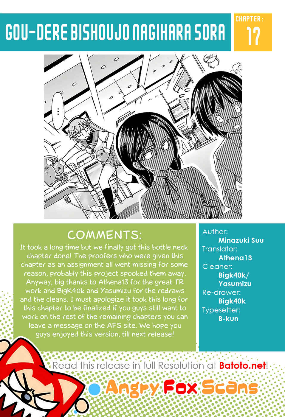 Page 40 Chapter 16 Gou-dere Bishoujo Nagihara Sora