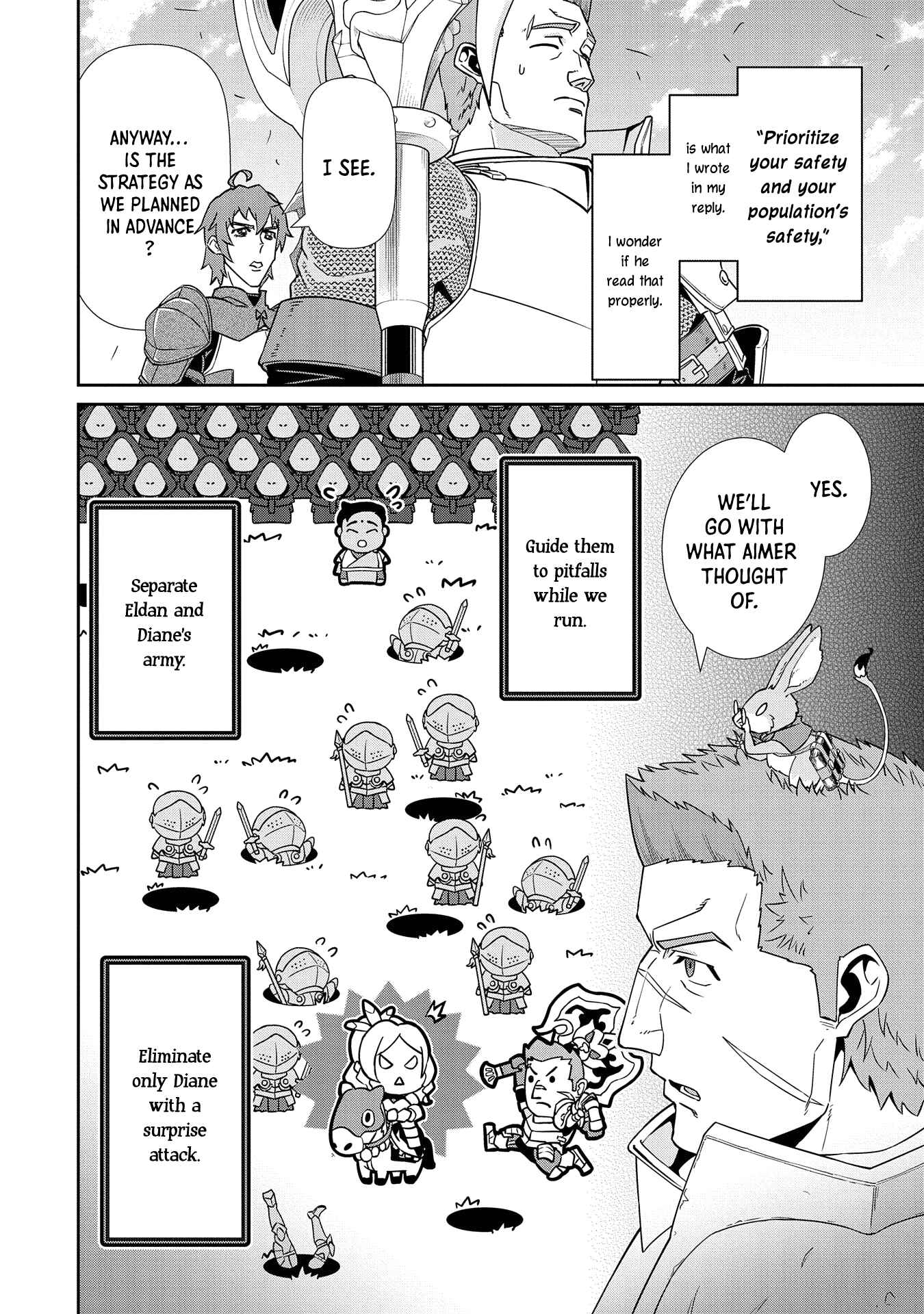 Page 28 Chapter 18 Ryoumin 0-nin Start no Henkyou Ryoushusama ~Ao no Dias to Soukaku no Otome~
