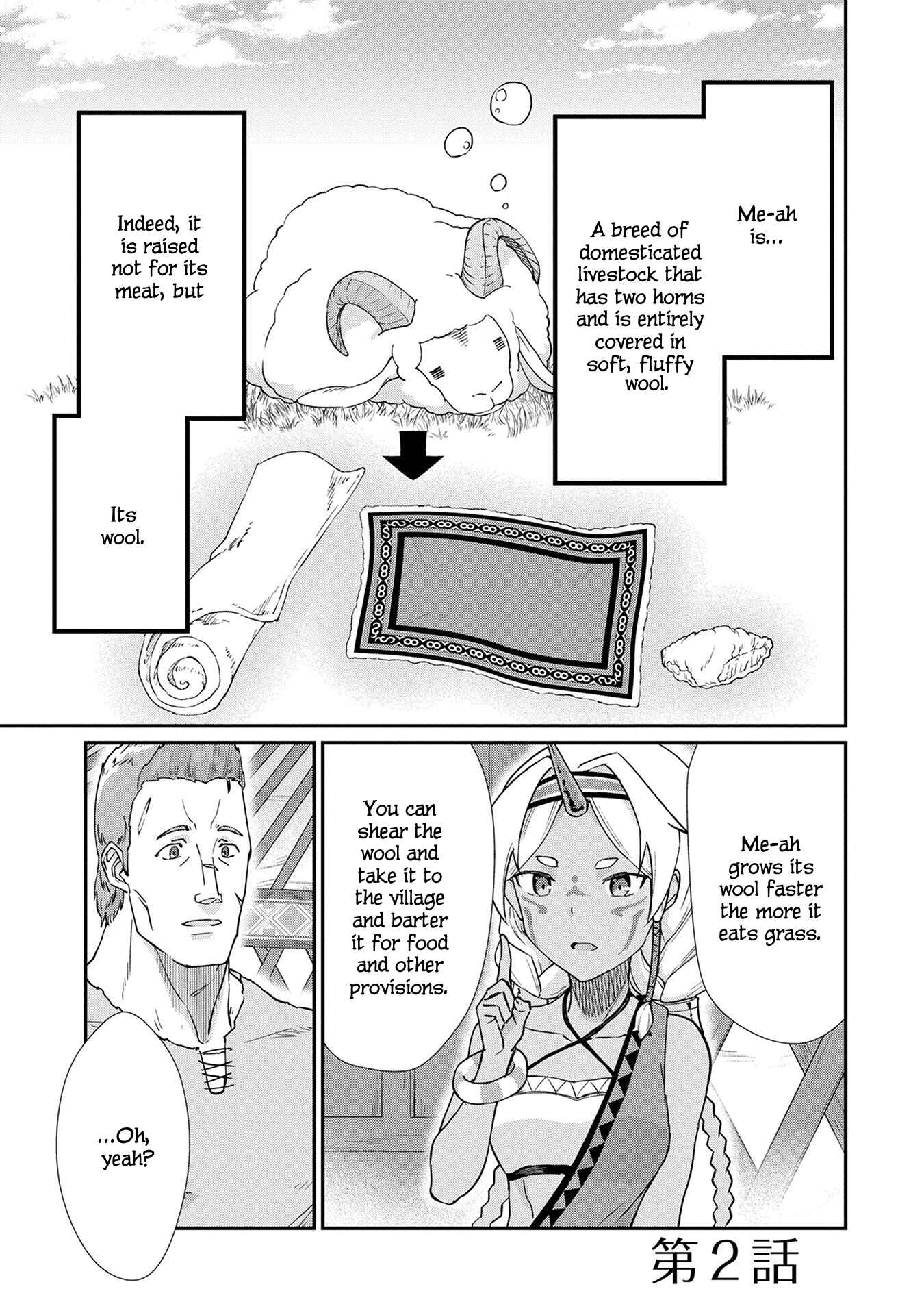 Page 1 Chapter 2 Ryoumin 0-nin Start no Henkyou Ryoushusama ~Ao no Dias to Soukaku no Otome~