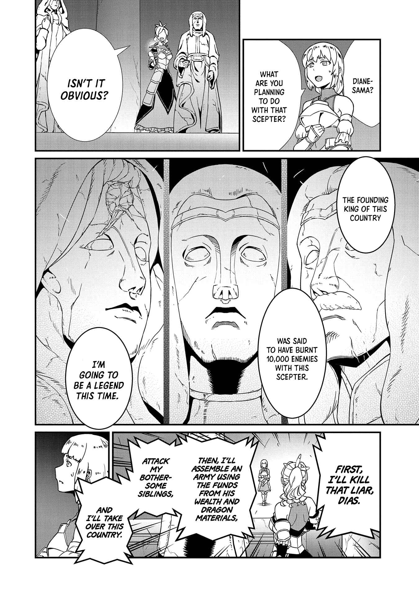 Page 12 Chapter 17 Ryoumin 0-nin Start no Henkyou Ryoushusama ~Ao no Dias to Soukaku no Otome~