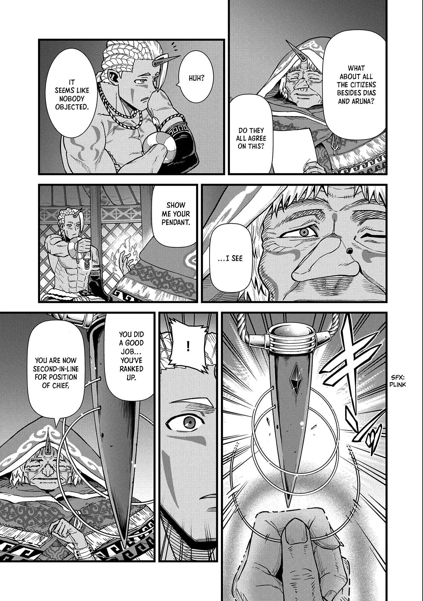 Page 32 Chapter 35 Ryoumin 0-nin Start no Henkyou Ryoushusama ~Ao no Dias to Soukaku no Otome~