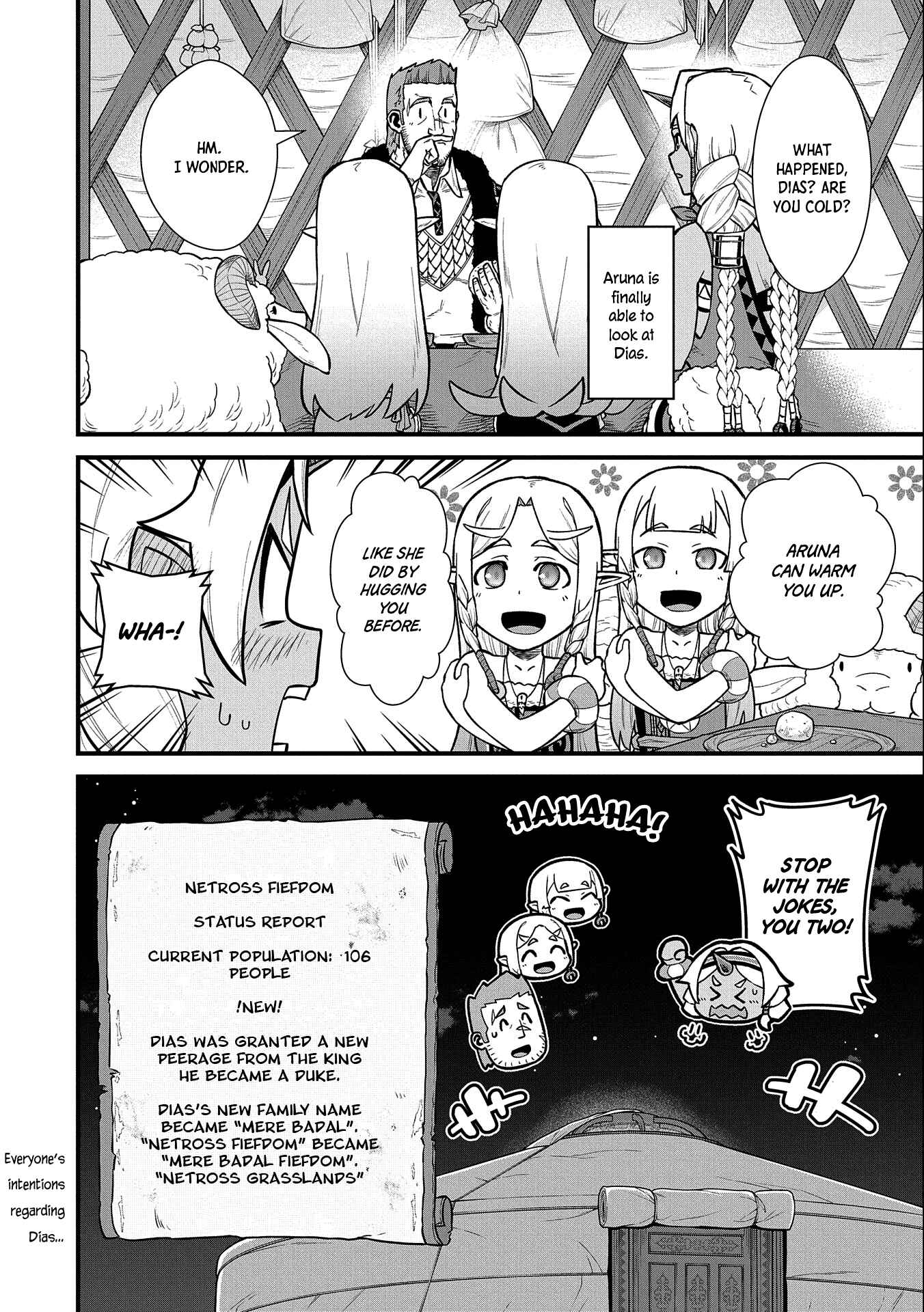Page 37 Chapter 35 Ryoumin 0-nin Start no Henkyou Ryoushusama ~Ao no Dias to Soukaku no Otome~