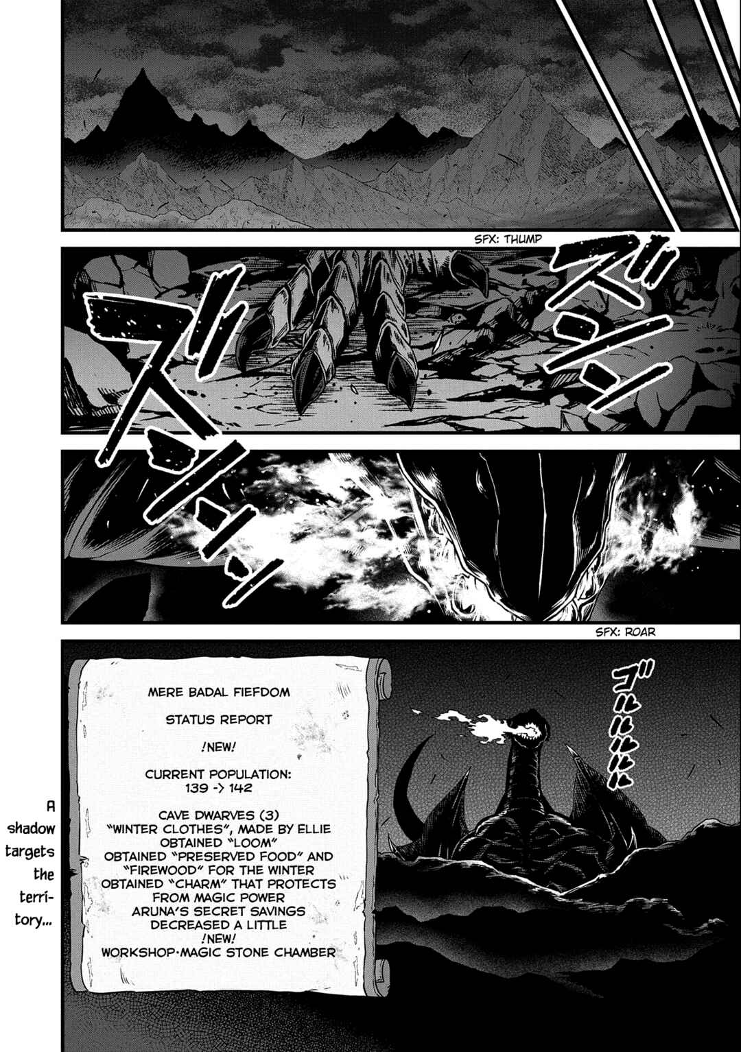 Page 36 Chapter 45 Ryoumin 0-nin Start no Henkyou Ryoushusama ~Ao no Dias to Soukaku no Otome~
