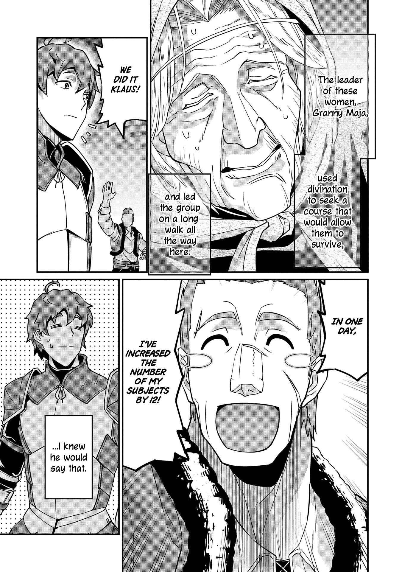 Page 22 Chapter 6 Ryoumin 0-nin Start no Henkyou Ryoushusama ~Ao no Dias to Soukaku no Otome~