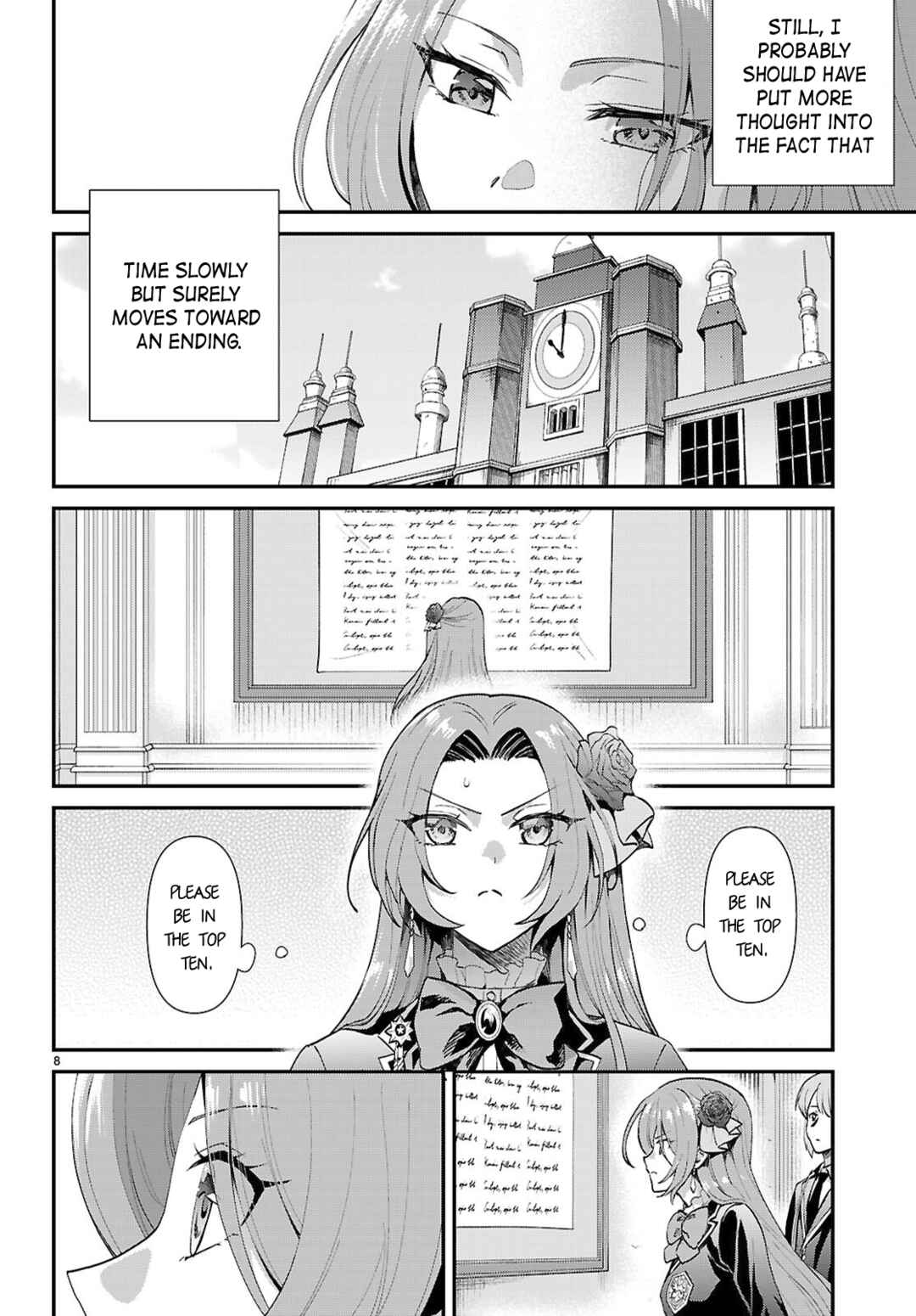 Page 8 Chapter 16 Danshi Koukousei, Otome Game no Akuyaku Reijou ni Tensei Suru.