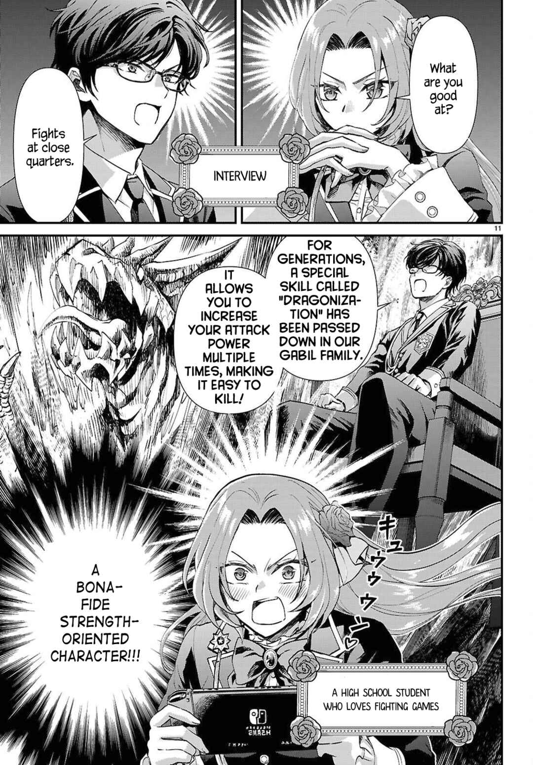 Page 11 Chapter 10 Danshi Koukousei, Otome Game no Akuyaku Reijou ni Tensei Suru.