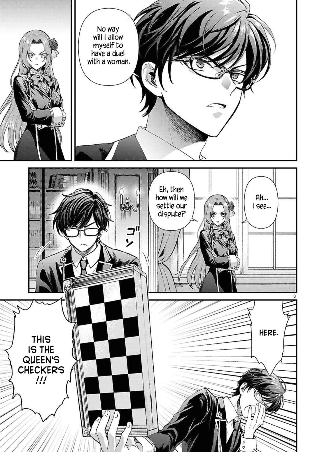 Page 3 Chapter 10 Danshi Koukousei, Otome Game no Akuyaku Reijou ni Tensei Suru.