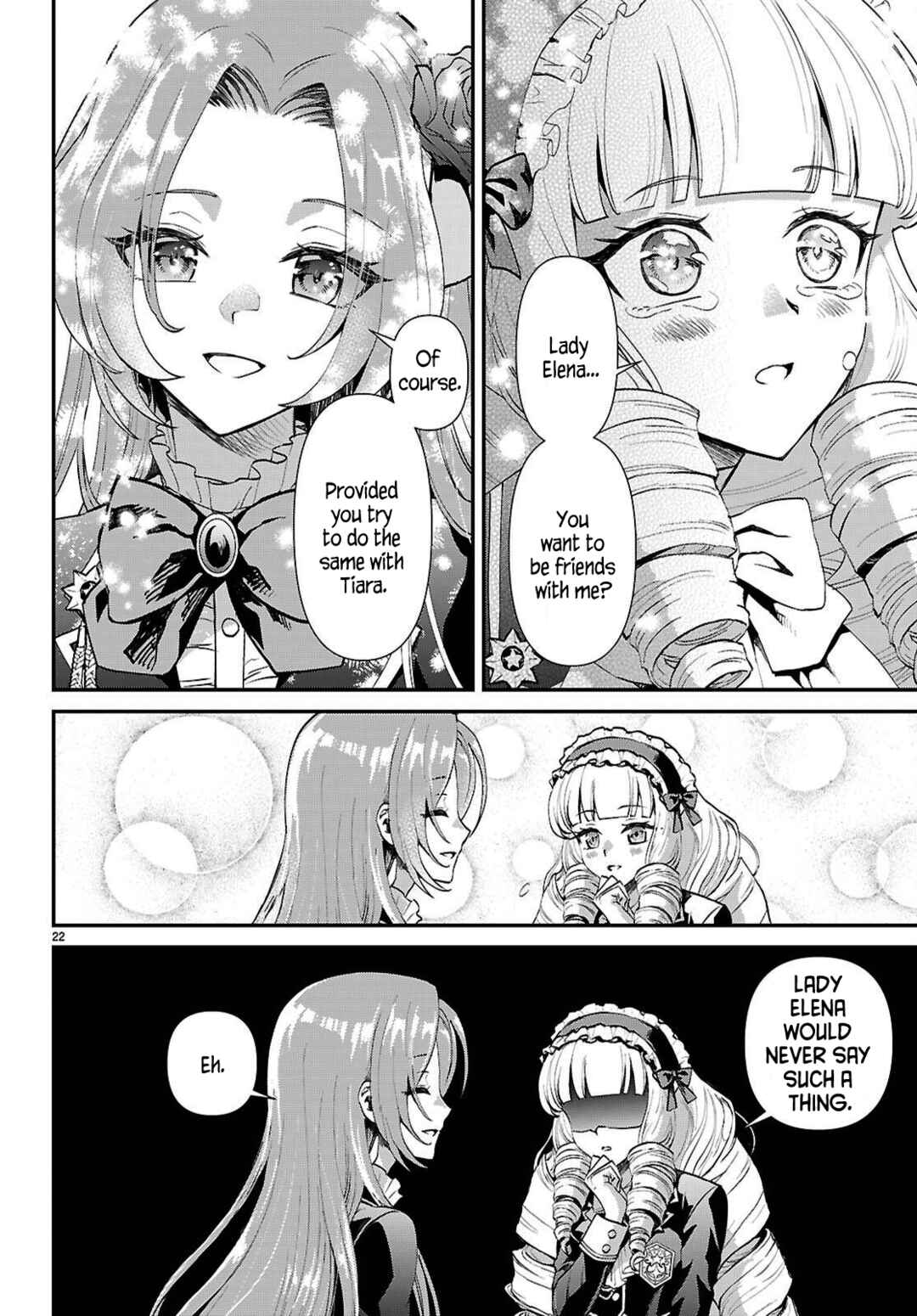 Page 22 Chapter 7 Danshi Koukousei, Otome Game no Akuyaku Reijou ni Tensei Suru.