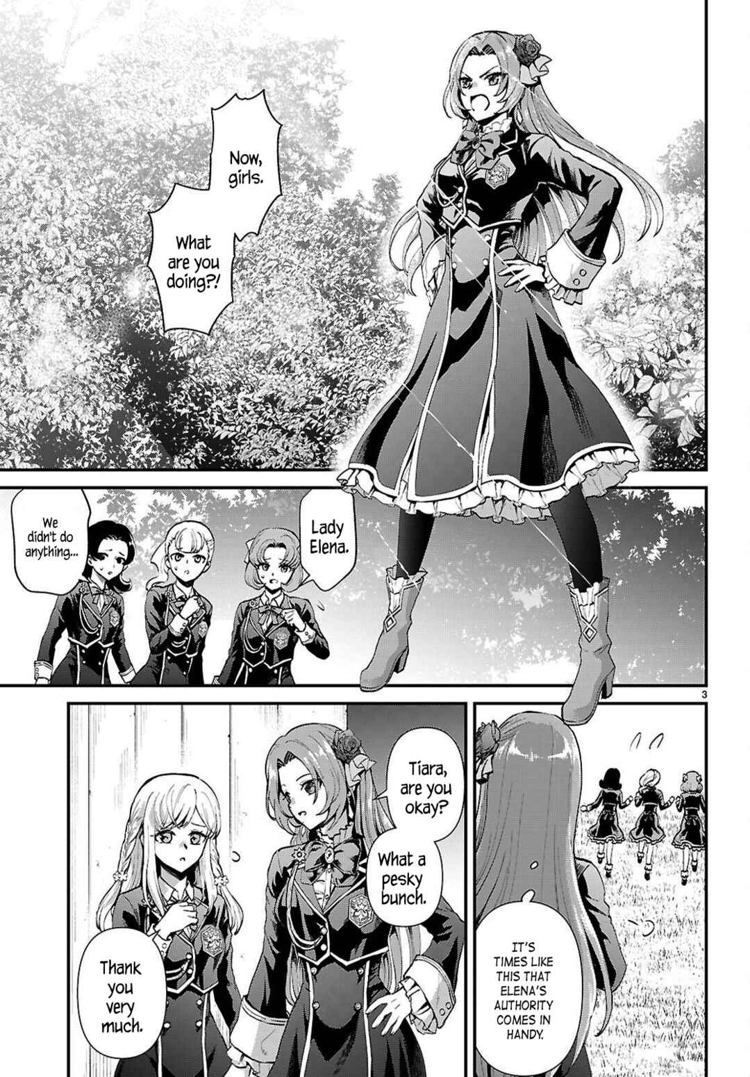 Page 3 Chapter 7 Danshi Koukousei, Otome Game no Akuyaku Reijou ni Tensei Suru.