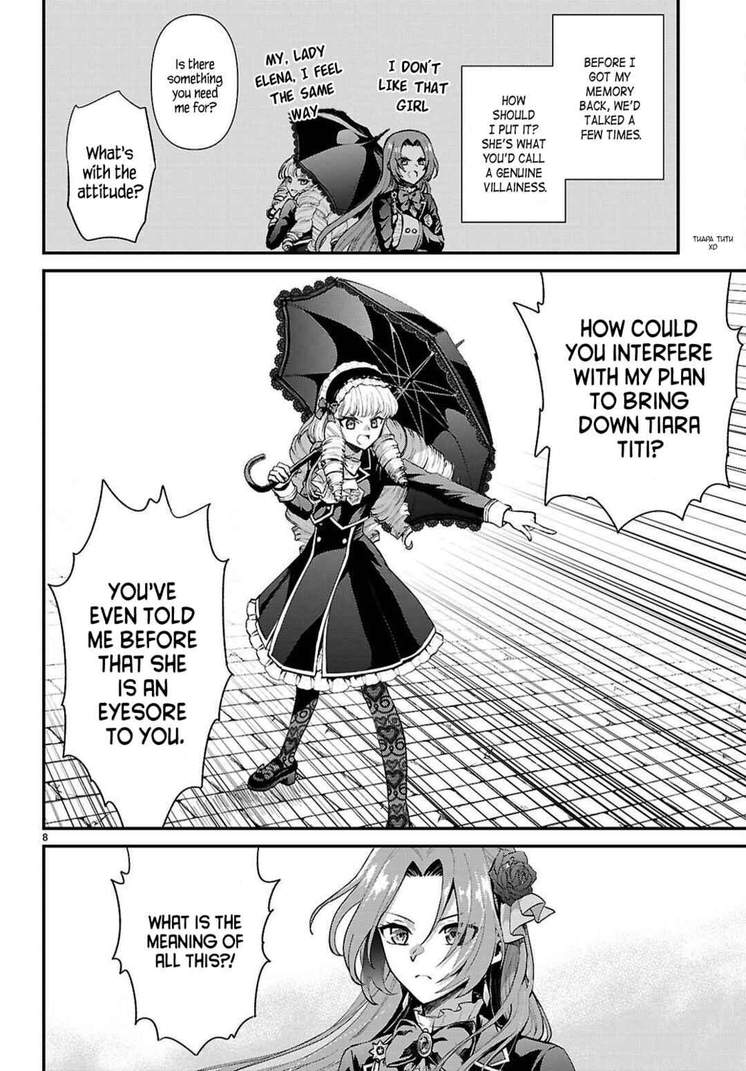 Page 8 Chapter 7 Danshi Koukousei, Otome Game no Akuyaku Reijou ni Tensei Suru.