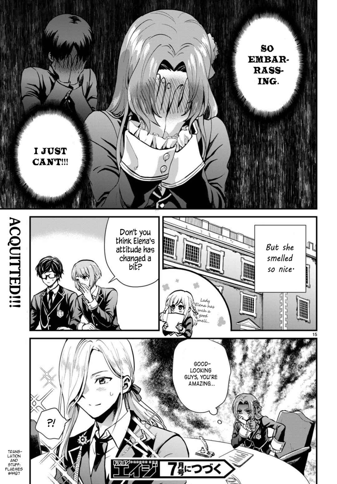 Page 15 Chapter 3 Danshi Koukousei, Otome Game no Akuyaku Reijou ni Tensei Suru.