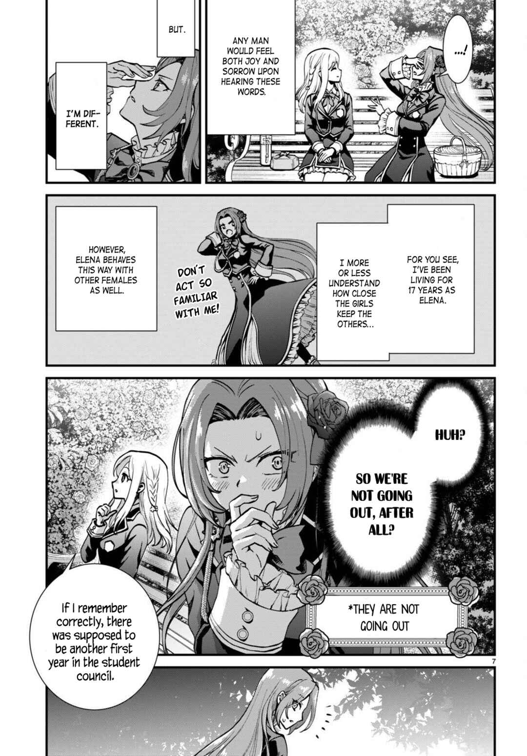 Page 7 Chapter 3 Danshi Koukousei, Otome Game no Akuyaku Reijou ni Tensei Suru.