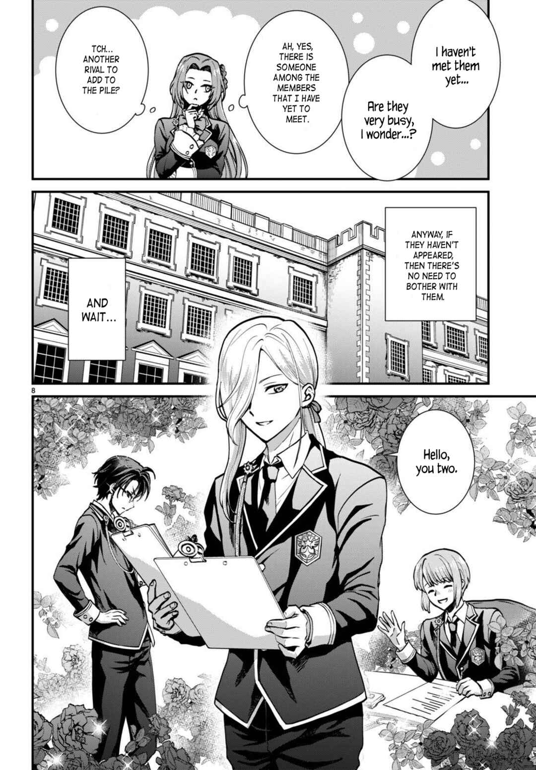 Page 8 Chapter 3 Danshi Koukousei, Otome Game no Akuyaku Reijou ni Tensei Suru.
