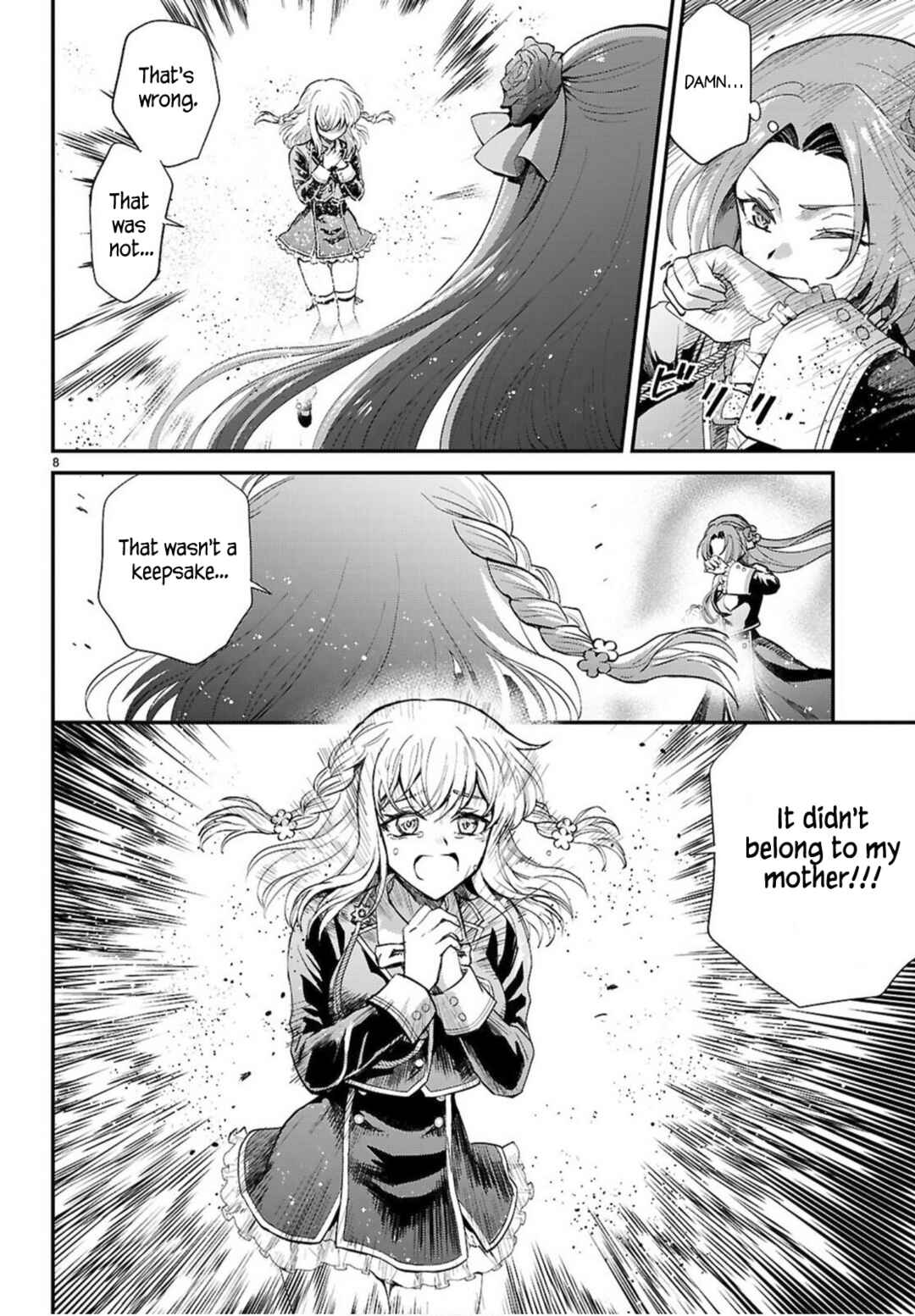 Page 8 Chapter 20 Danshi Koukousei, Otome Game no Akuyaku Reijou ni Tensei Suru.