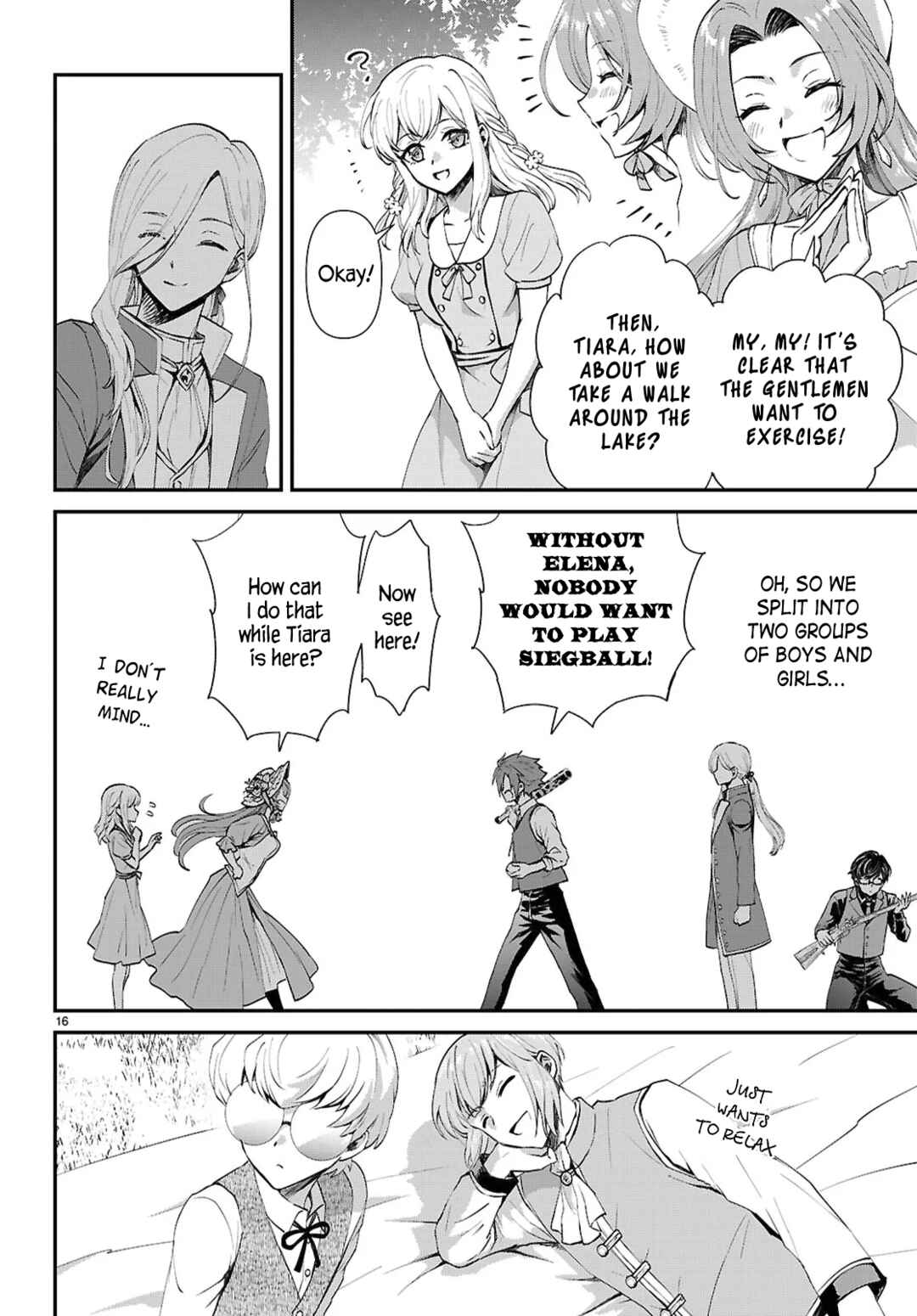 Page 16 Chapter 13 Danshi Koukousei, Otome Game no Akuyaku Reijou ni Tensei Suru.