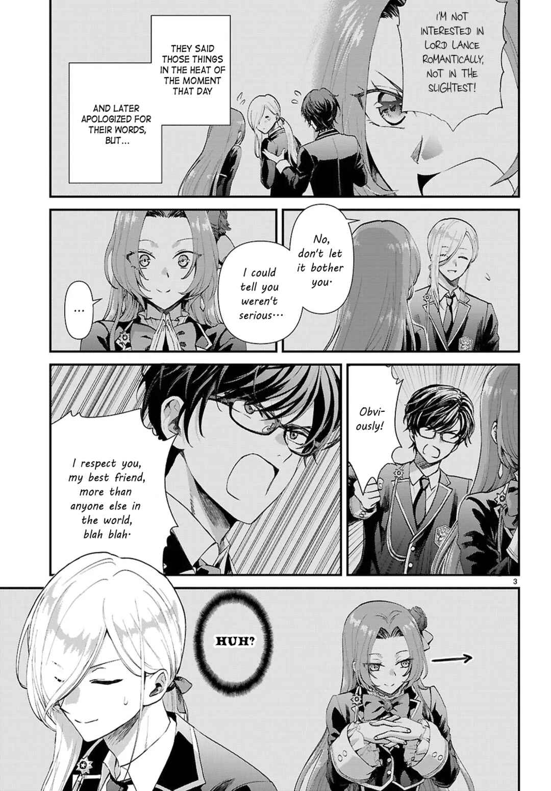 Page 3 Chapter 13 Danshi Koukousei, Otome Game no Akuyaku Reijou ni Tensei Suru.