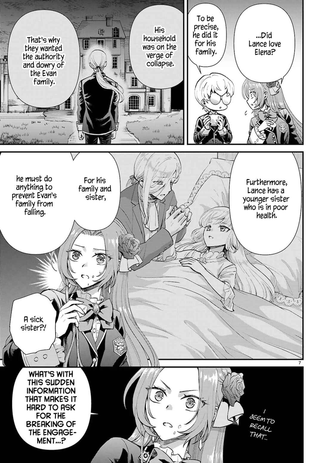 Page 7 Chapter 13 Danshi Koukousei, Otome Game no Akuyaku Reijou ni Tensei Suru.