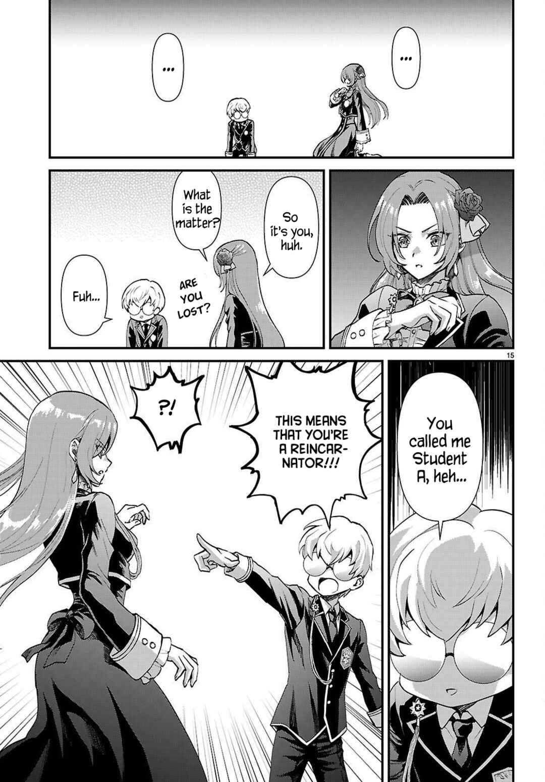 Page 15 Chapter 9 Danshi Koukousei, Otome Game no Akuyaku Reijou ni Tensei Suru.