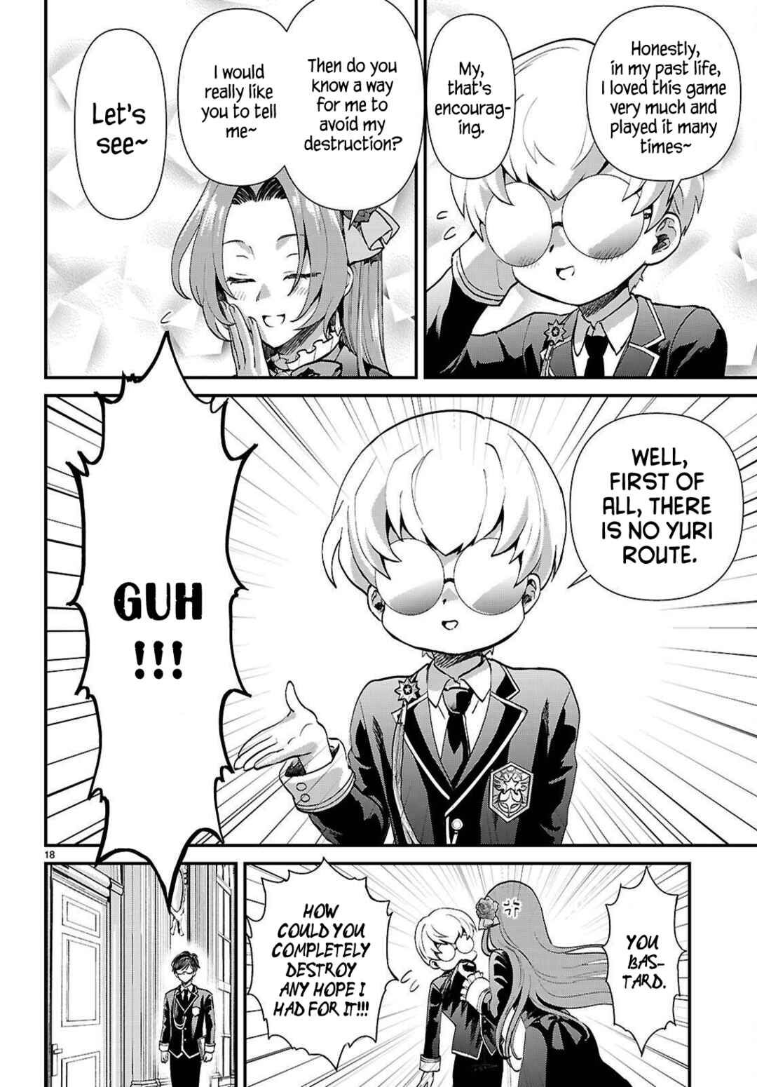 Page 18 Chapter 9 Danshi Koukousei, Otome Game no Akuyaku Reijou ni Tensei Suru.